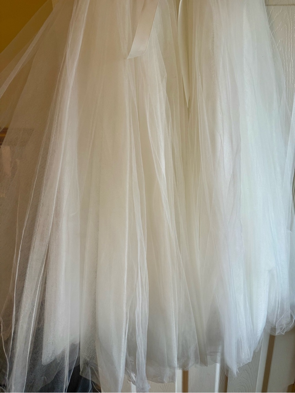Girls Ball Gown Flower Girl Dress Lace & Tulle - Picture 9 of 16